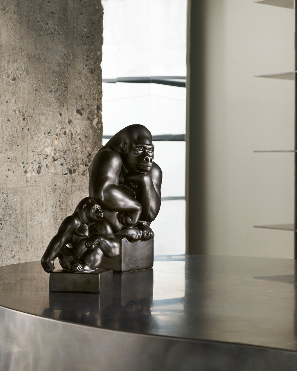 Gorilla figur - H20,5 cm.